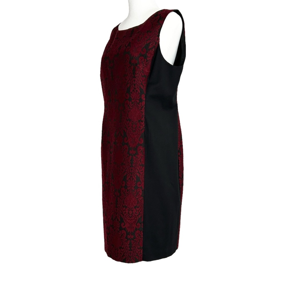 Talbots Petites Wool Blend Sleeveless Sheath Dress (12P) - Picture 4 of 16